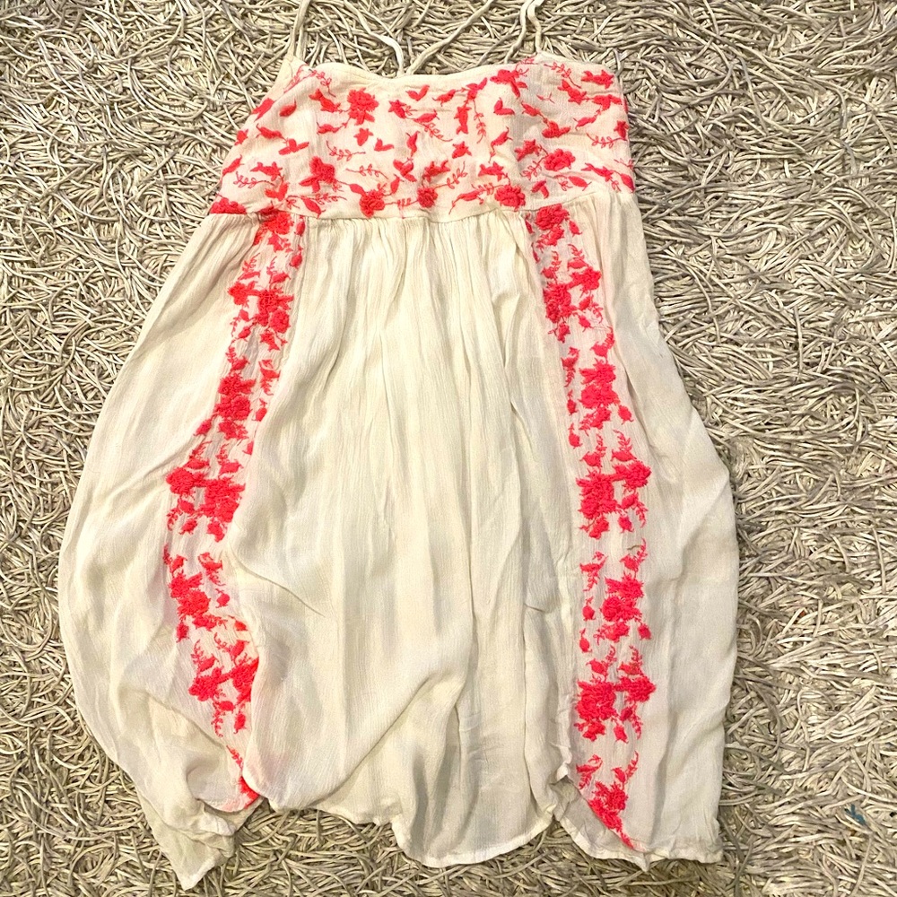 Pretty pink Swimsuit boho tunic